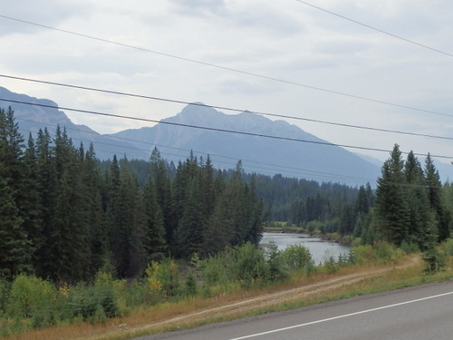 GDMBR: Southbound on BC Hwy 43, Canada.