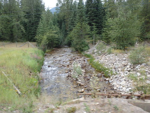 GDMBR: Southbound on BC Hwy 43, Canada.