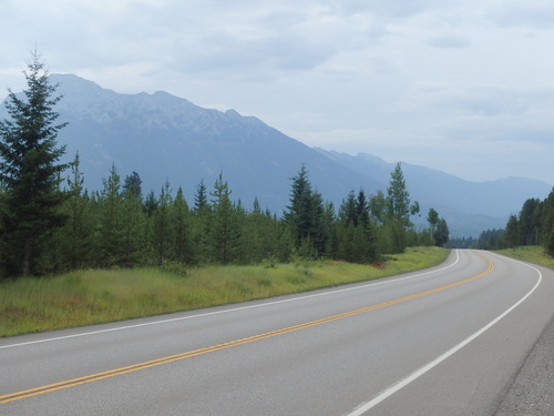 GDMBR: Southbound on BC Hwy 43, Canada.