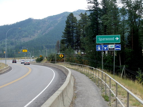 GDMBR: Entering Sparwood.