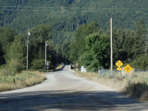 GDMBR: This is an important intersection; Morrissey Road and Cokato Road.