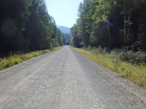 GDMBR: Cycling south on Cokato Road.