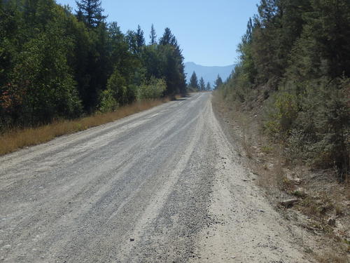 GDMBR: Our last climb-out on the Lodgepole River Road.