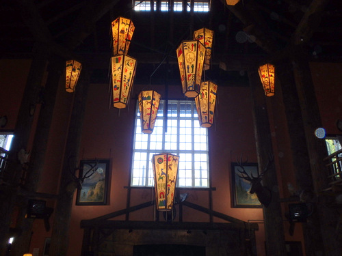 Lake McDonald Lodge, Glacier National Park.