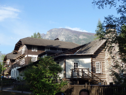 Lake McDonald Lodge, Glacier National Park.