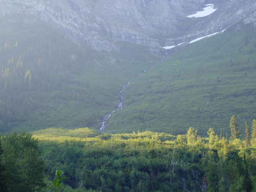 The Flats of Going to the Sun Road.