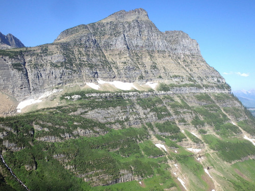 Close-up view.