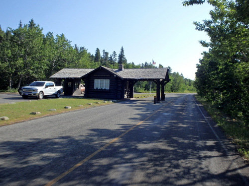 Glacier NP's Many Glaciers Entrance/Exit.