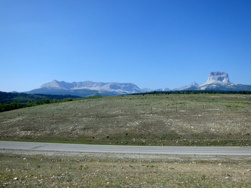 Riding the MT-17 leg to the Canadian Port of Entry.