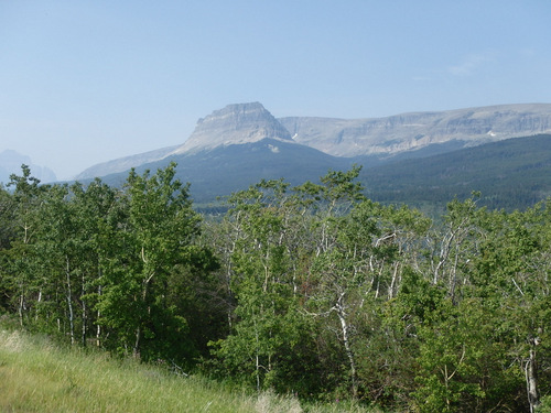 All of it is called Flat Top Mountain.