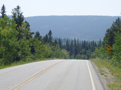 Southbound on US-89 - Blackfeet Indian Reservation.