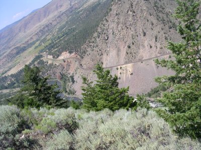 Lower Gore Valley and the Colorado River.