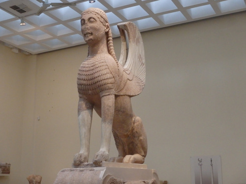 The Museum of Delphi.