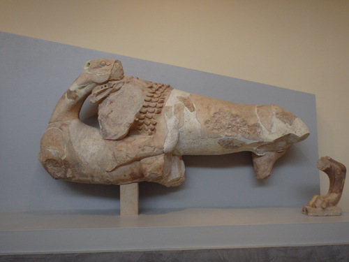 The Museum of Delphi.