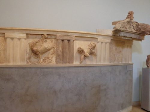 The Museum of Delphi.