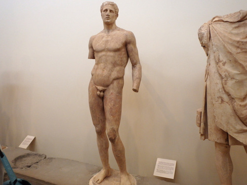 The Museum of Delphi.
