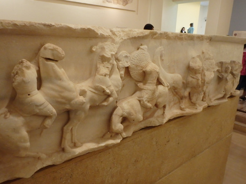 The Museum of Delphi.
