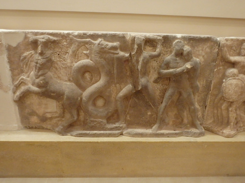 The Museum of Delphi.