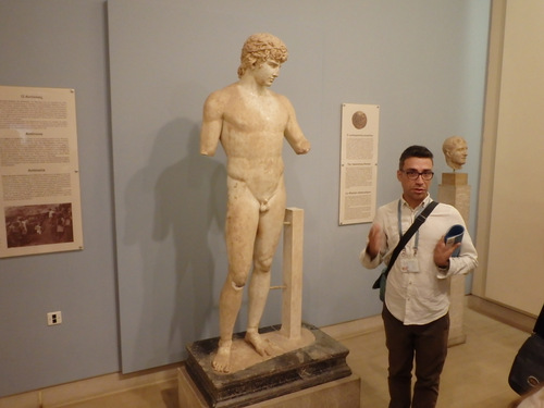 The Museum of Delphi.