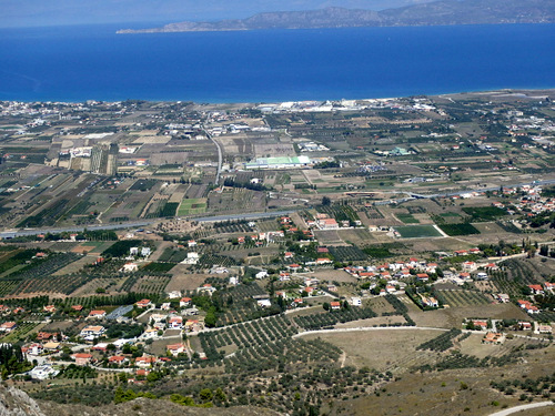 Acrocorinth.