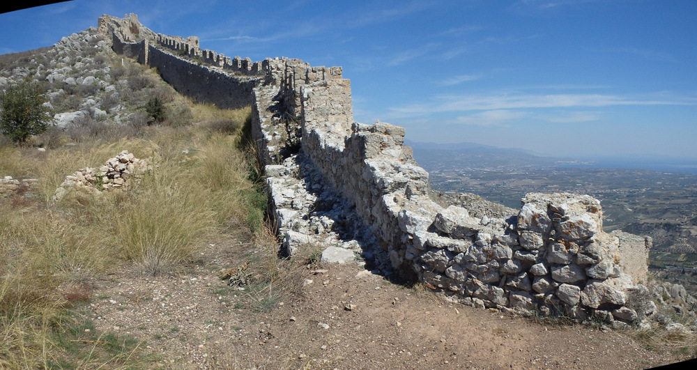 Acrocorinth.