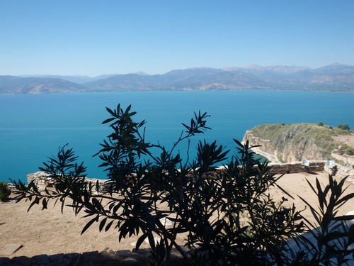 The climb to Castle Palamidi, Nafplio.