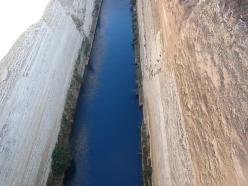 Isthmus of Corinth.