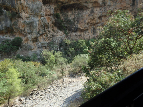 Train Ride from Diakofto to Kalavrita, Greece.