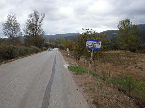 Leaving Kalavrita.