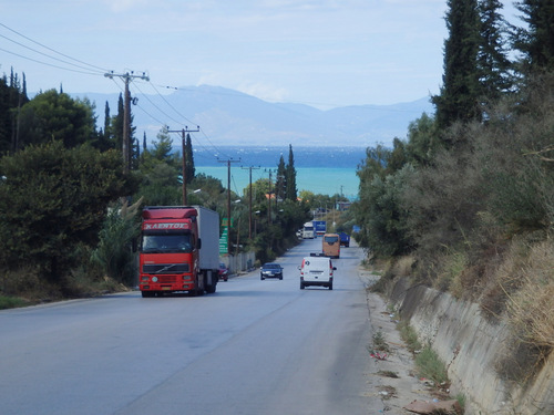 Cycle from Kalavrita to Patras.