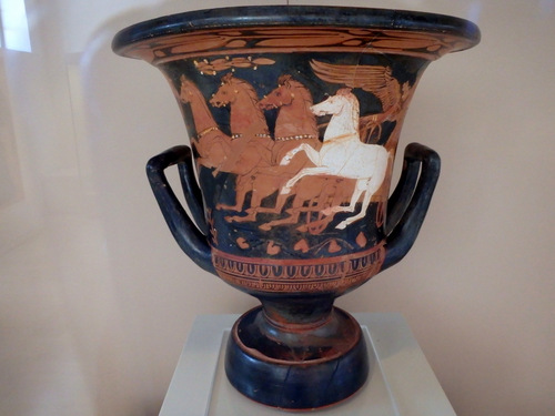 Museum about Olympia, Greece.
