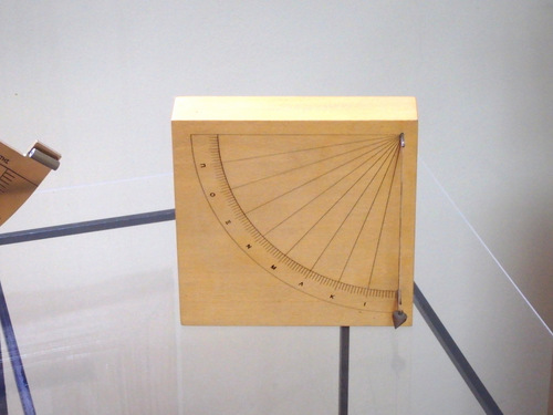 A Greek tool for measuring star, moon, or planet angles.