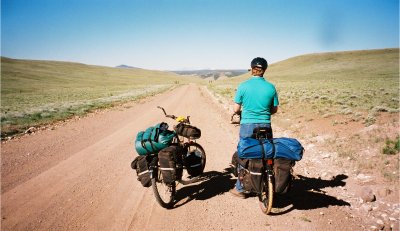 On tour with Fully Loaded bikes.