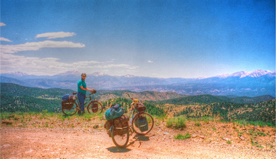 Sage and Pinon brush country.