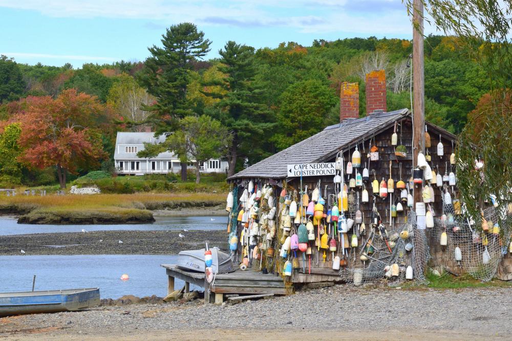 Boat Launch in the Cape Neddick river estuary (photo by Judy).