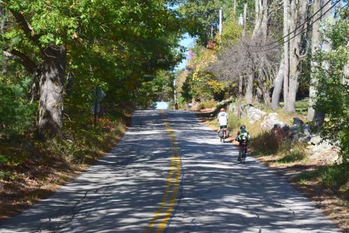 A bike tour just isn't a good tour unless there is a nice climb at the end of the day.