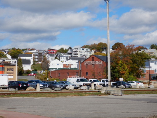 A view of Munjoy Hill, East End.