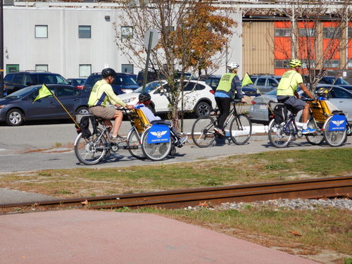 Take Physically or Mentally Challenged people out for a bike ride!