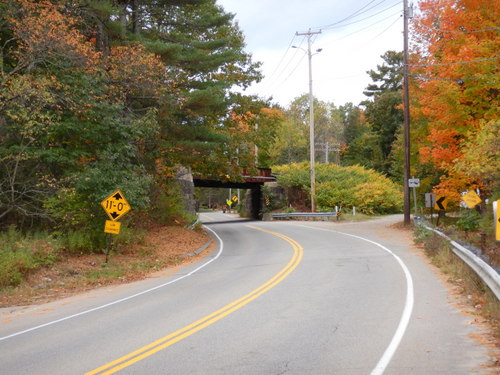 Heading south in Maine.