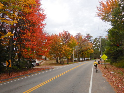 Heading south in Maine.