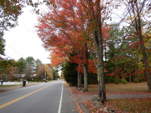 Southbound in Maine.