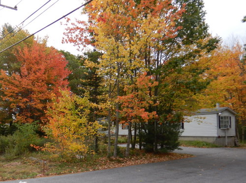 Southbound in Maine.