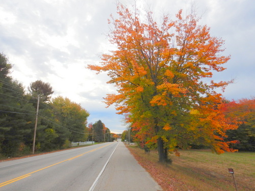 Southbound in Maine.