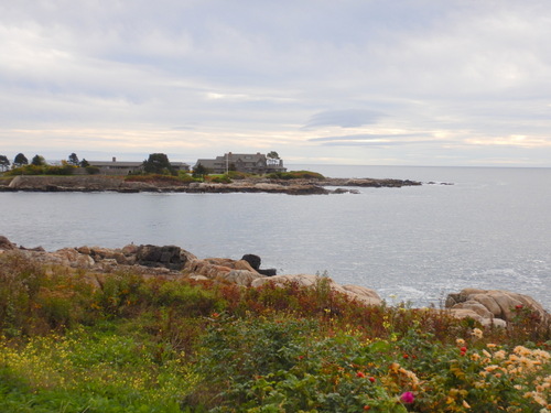 President Bush’s summer home in Kennebunkport, Maine.