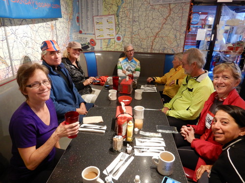 L-R: Terry, Steve, Karen, Vickie, Lil Karen, Gary, Judy, and Pam.