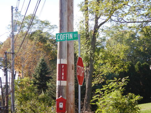 Coffin Street led us back to the Merrimack River.