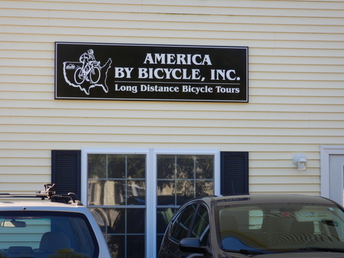 Head Quarters of America by Bicycle,Plaistow, New Hampshire.