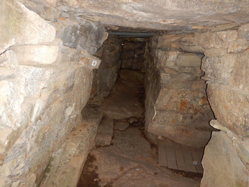 This stone work seems more fitting of passageways than of a dwelling.