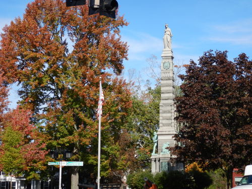 War of the Rebellion Monument to Soldiers and Sailors from New Hampshire.