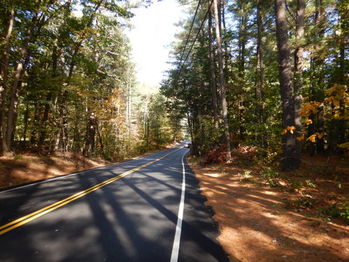 It did not take long to return to the countryside and its Fall Foliage.